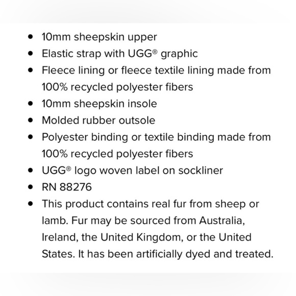 UGG Infant Fluff Yeah Furry Fuzzy Sandals 0/1 XS 0-6 months Black $55 Baby Sized - Picture 12 of 12